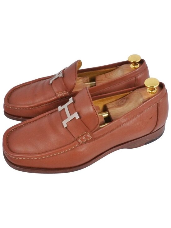 Hermes Loafers Moccasins Business Shoes Logo Constanta main image 8